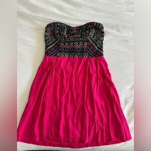 Beautiful Navajo Strapless Dress